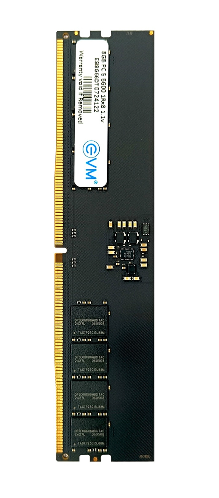 
EVM 8GB DDR5 5600 MHZ UDIMM