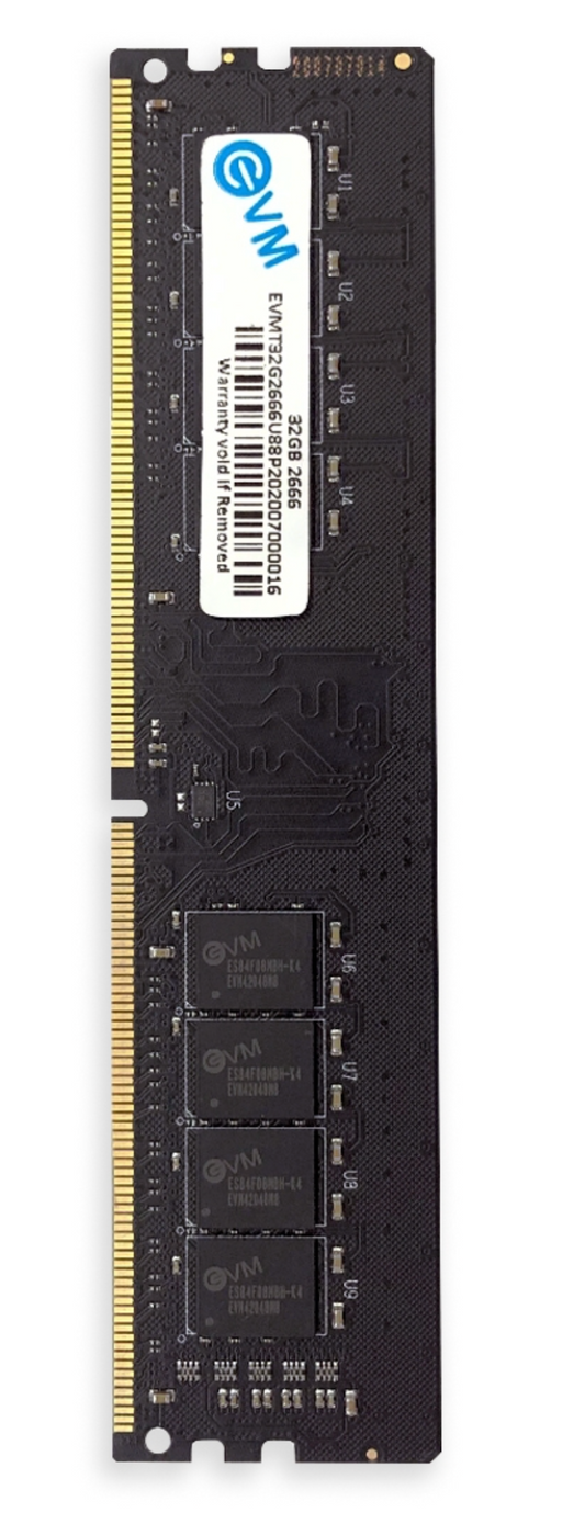 
EVM 32 GB DDR4 2666 UDIMM (EVMT32G2666U88P)