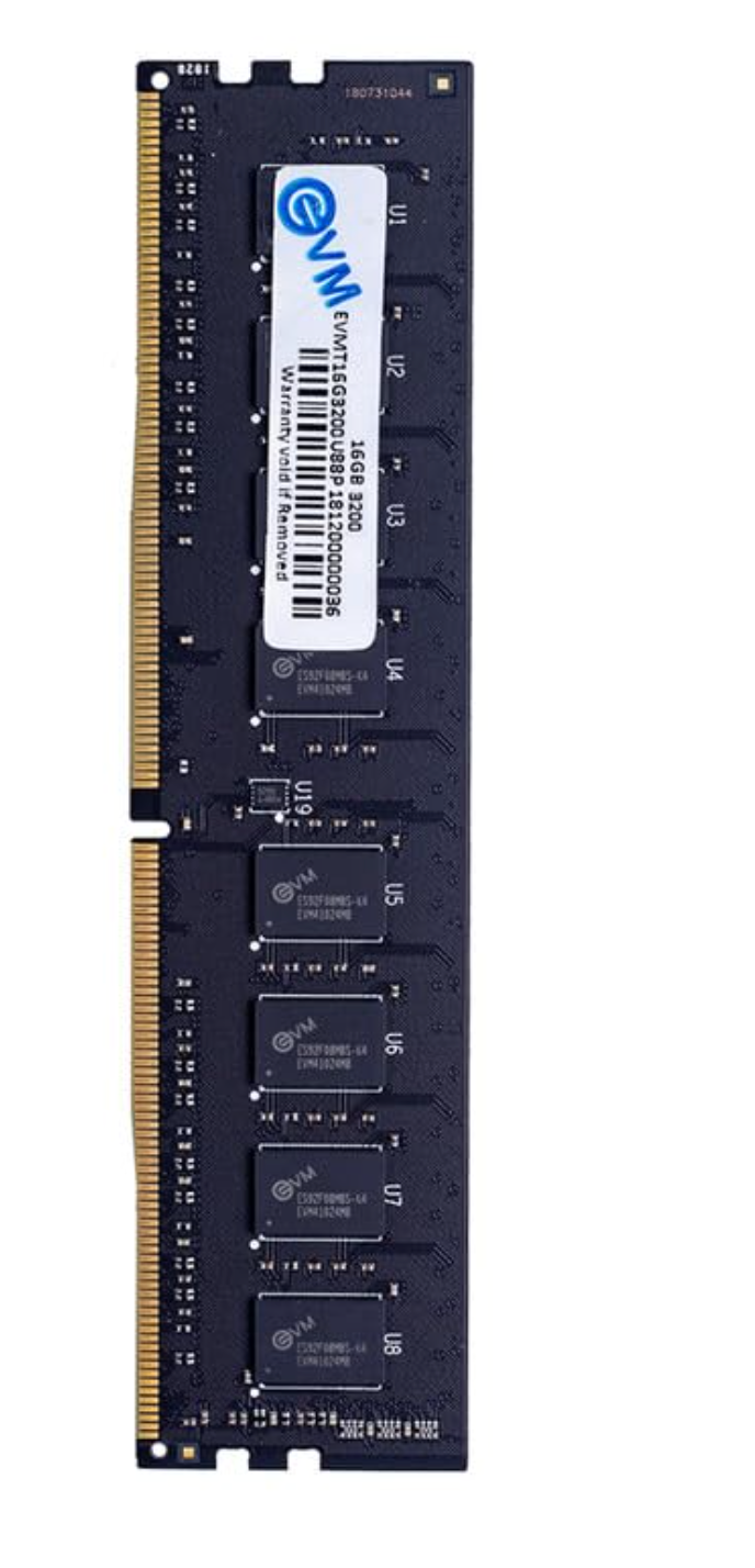 
EVM 16GB DDR4 3200 MHZ Desktop (T16G3200U88P)