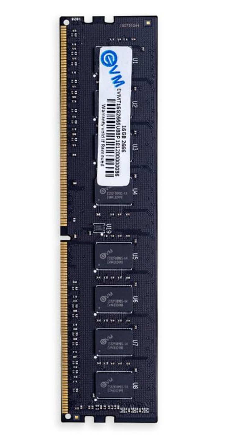 
EVM 16 GB DDR4 2666 UDIMM (EVMT16G2666U88P)