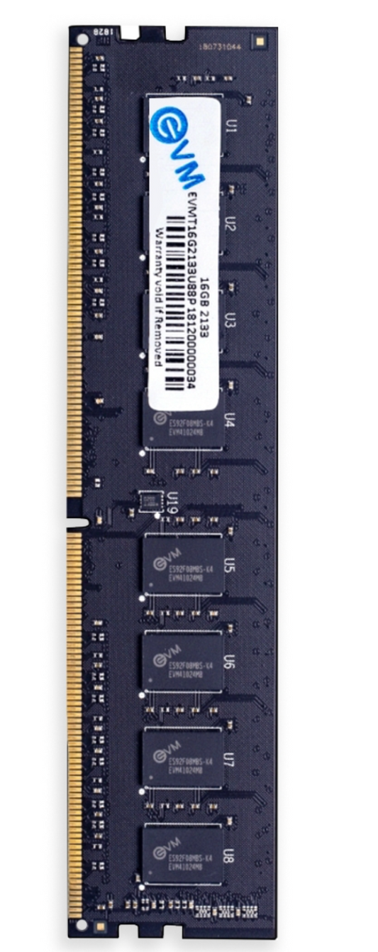 
EVM 16 GB DDR4 2133 UDIMM (EVMT16G2133U88P)
