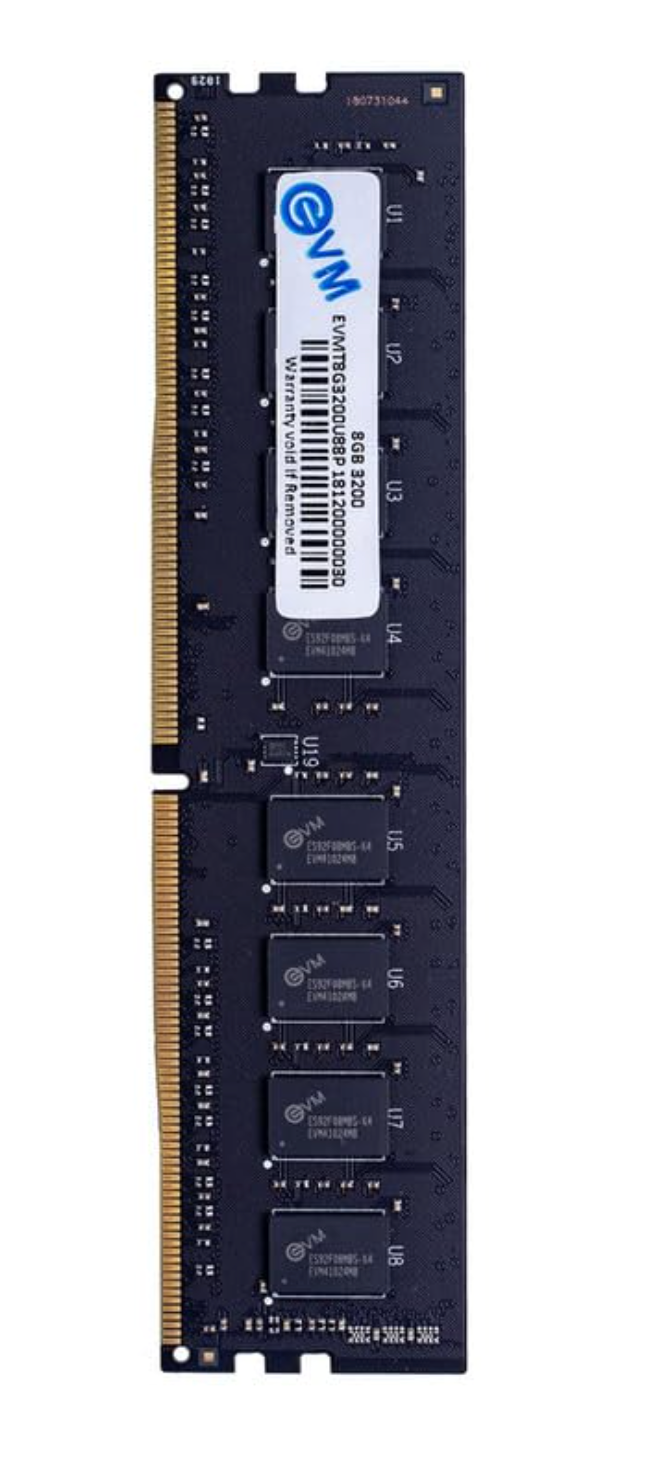 
EVM 8 GB DDR4 3200 UDIMM (EVMT8G3200U88P)
