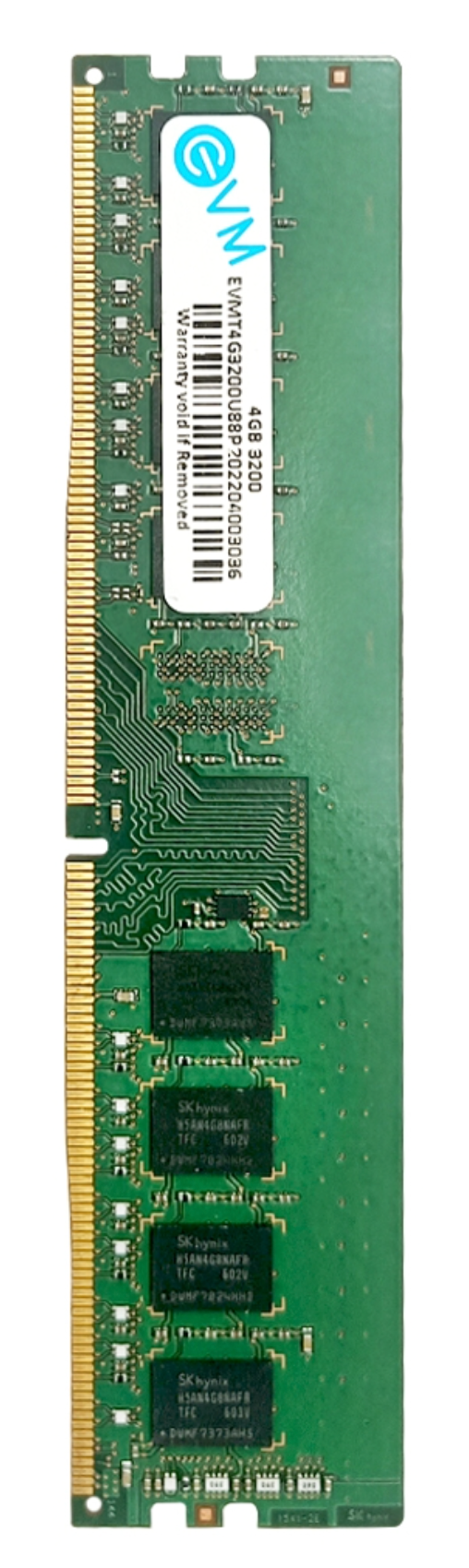 
EVM 4GB DDR4 3200 MHZ Desktop (EVMT4G3200U88P)