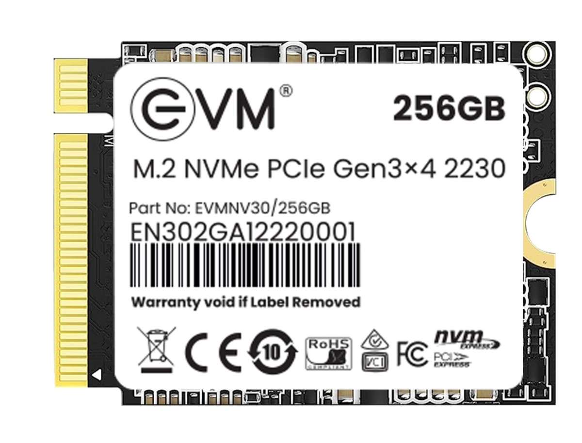 
EVM 256GB SSD NVME PCIe - 2230