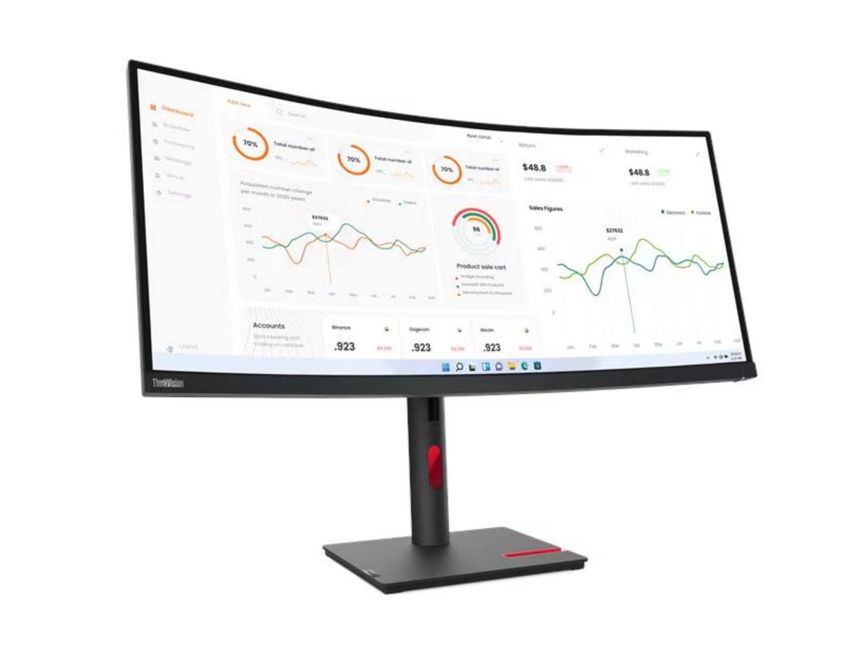
ThinkVision T34w-30 Monitor 63D4GAR1WW