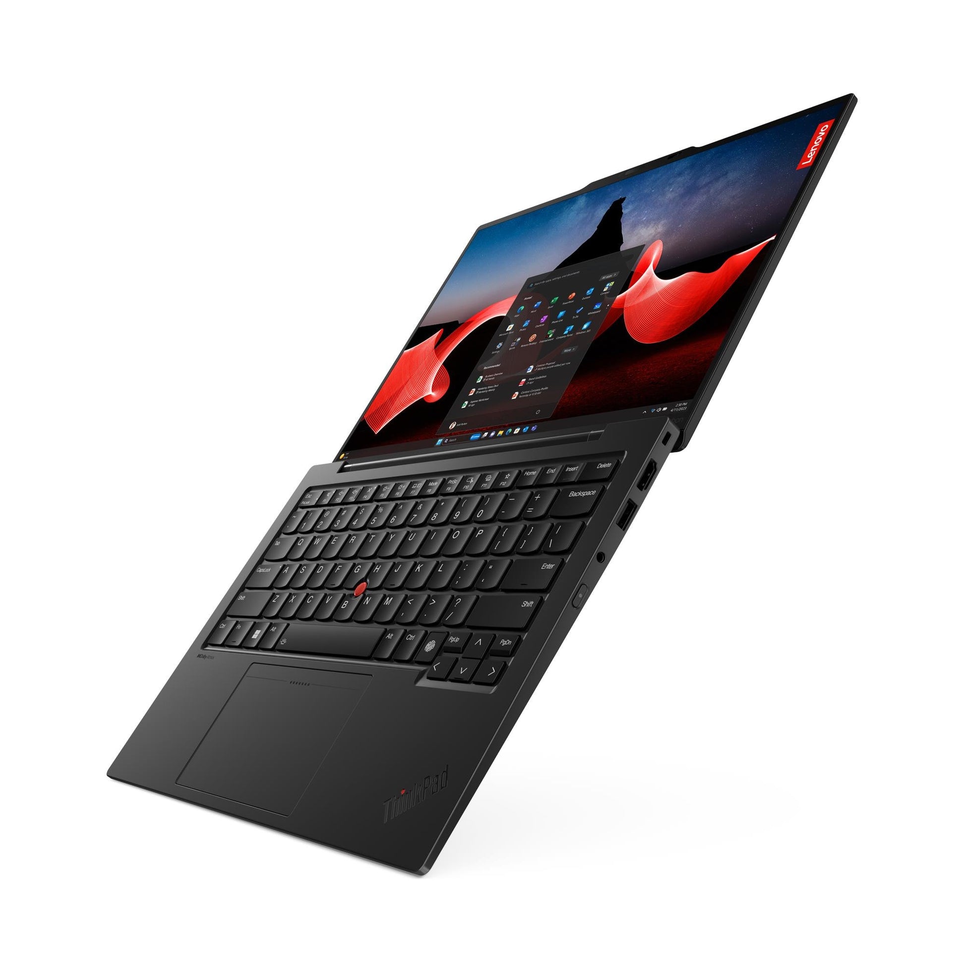 
Lenovo ThinkPad X1 Carbon Gen 12 14" Laptop - Intel Core Ultra 7 155U, 32GB RAM, 512GB SSD - Lenovo official view 1