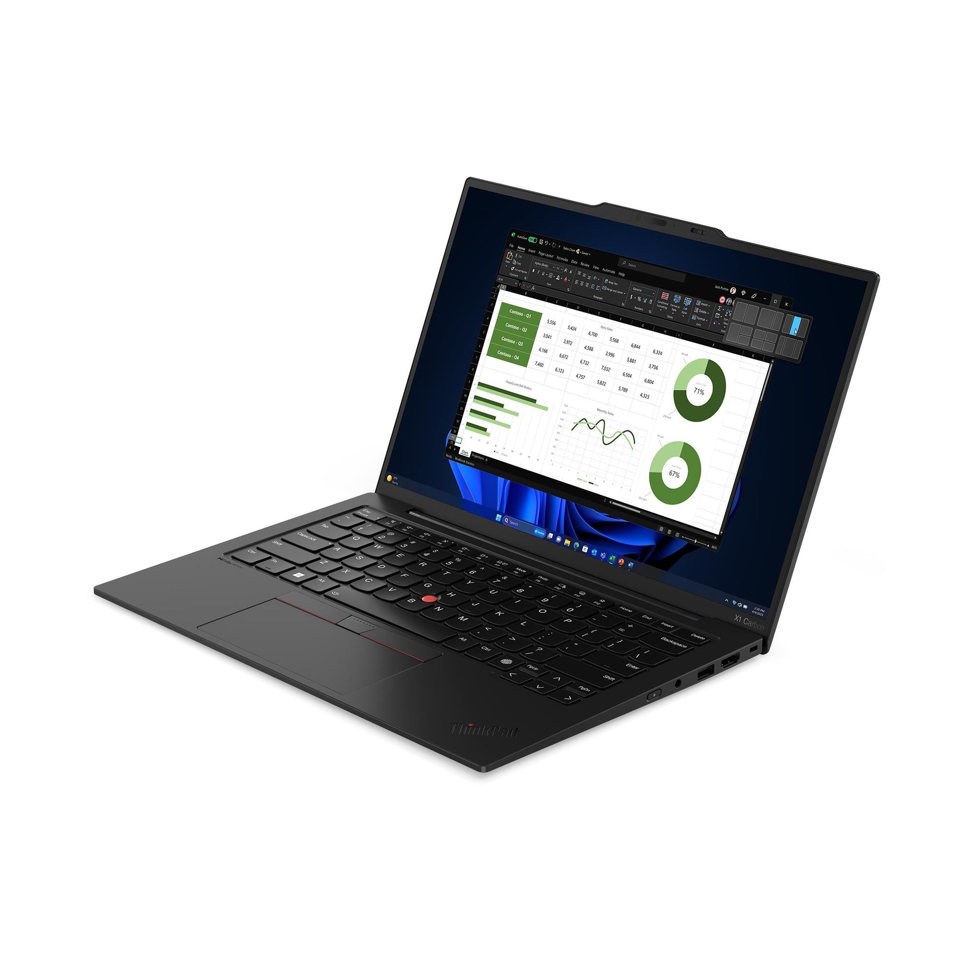 
Lenovo ThinkPad X1 Carbon Gen 12 14" Laptop - Intel Core Ultra 7 155U, 32GB RAM, 512GB SSD - Lenovo official view 6