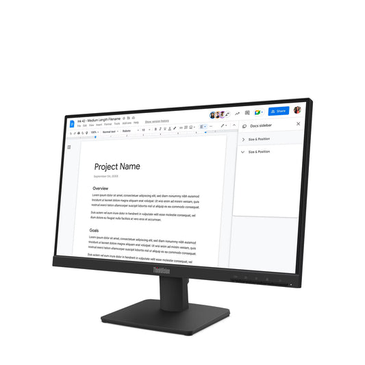 
Lenovo ThinkVision S22-4e Monitor 64CBKAR6IN (64CBKAR6IN)