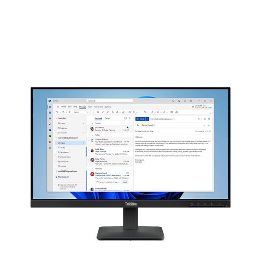 
Lenovo ThinkVision S24-4e 23.8" FHD IPS display (64B5KAT1DK)
