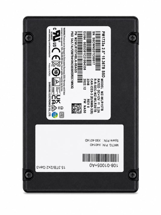 
Samsung PM1733a 15.36TB SSD 2.5" U.2   MZWLR15THBLA-00AG5 (X4014D)