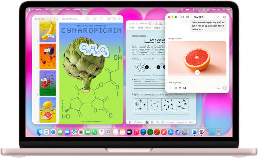 
Apple Macbook Neo - 13" (MHFJ4HN/A)13-inch MacBook Neo: Apple A18 Pro chip with 6-core CPU and 5-core GPU, 8GB, 512GB SSD, Touch ID - Blush