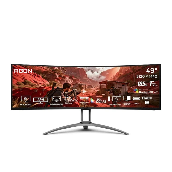 
AOC AG493UCX2 49-inch Curved Gaming Monitor