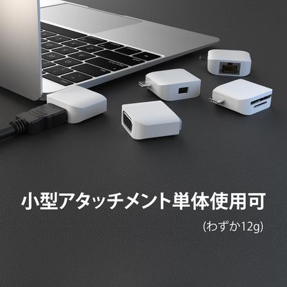 j5create ULTRADRIVE Kit USB-C™ Multi-Display Modular Dock 11 in 1 (JCD389)