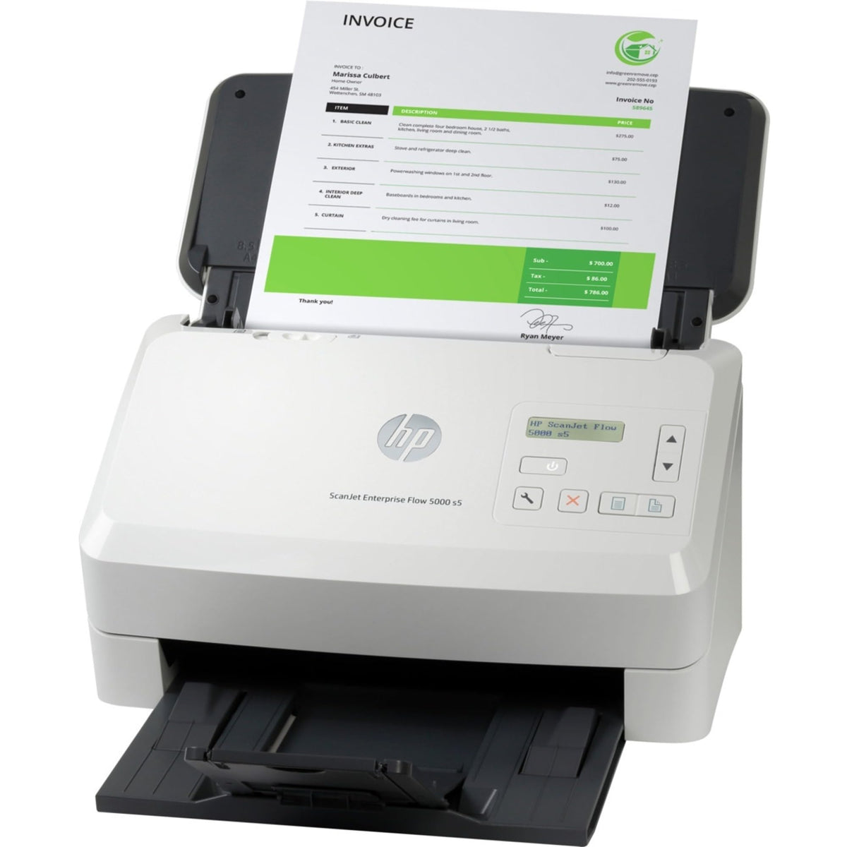 
HP ScanJet Enterprise Flow 5000 S5