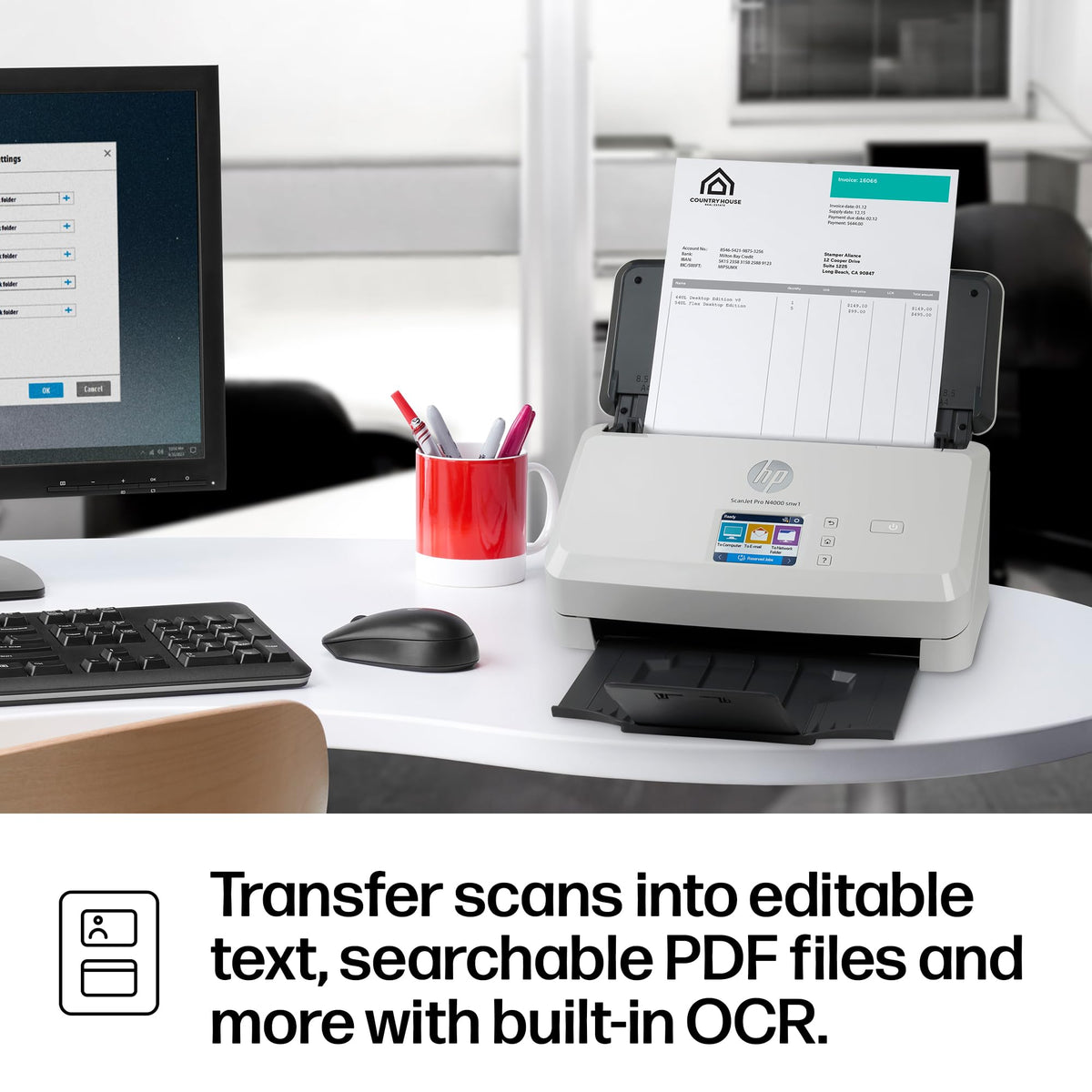 
HP ScanJet Pro N4000 Snw1