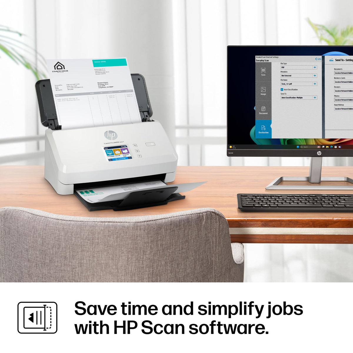 
HP ScanJet Pro N4000 Snw1