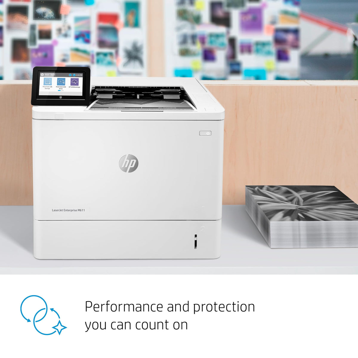 
HP LaserJet Enterprise M611dn