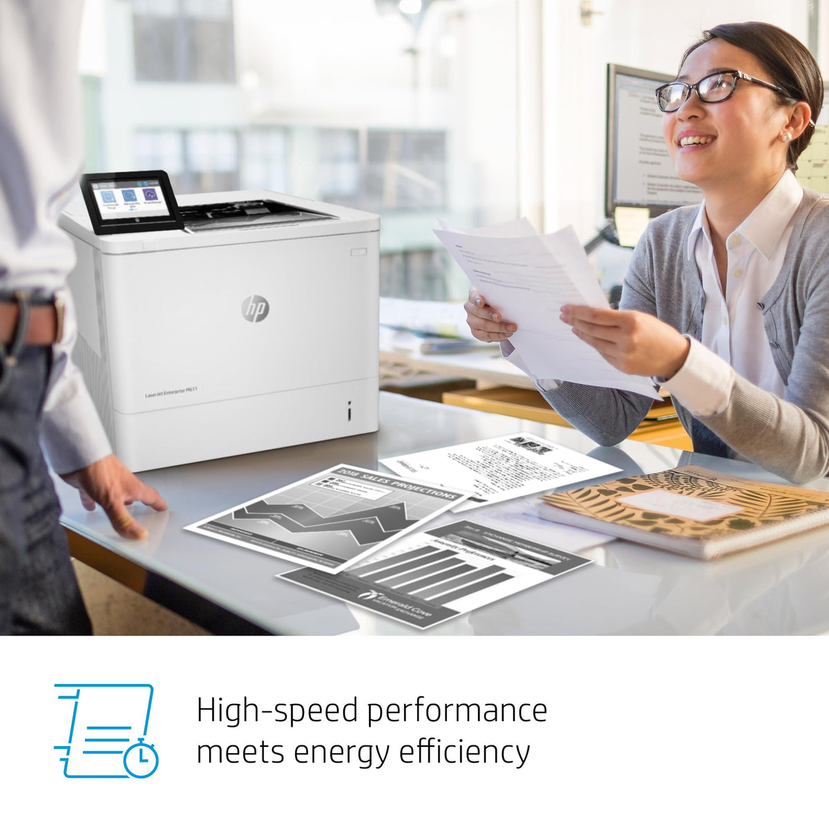 
HP LaserJet Enterprise M611dn