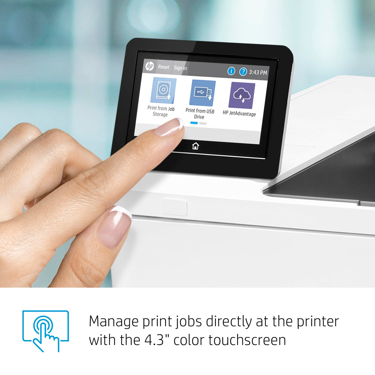 
HP LaserJet Enterprise M611dn