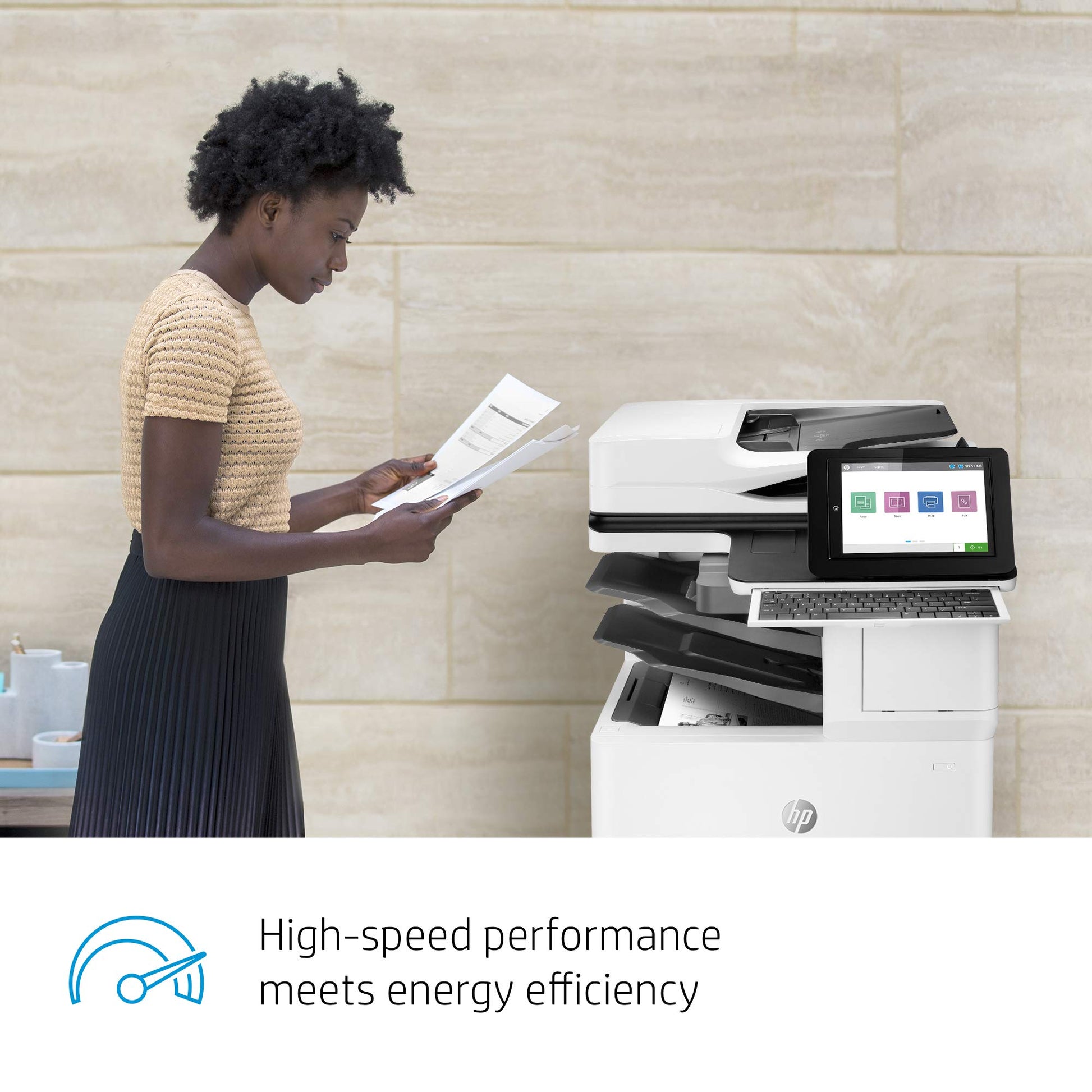
HP LaserJet Enterprise MFP M635z