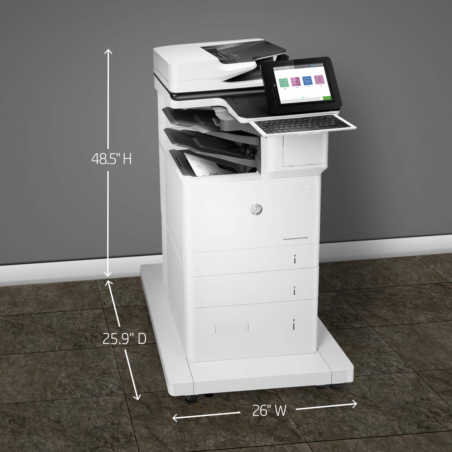
HP LaserJet Enterprise MFP M635z