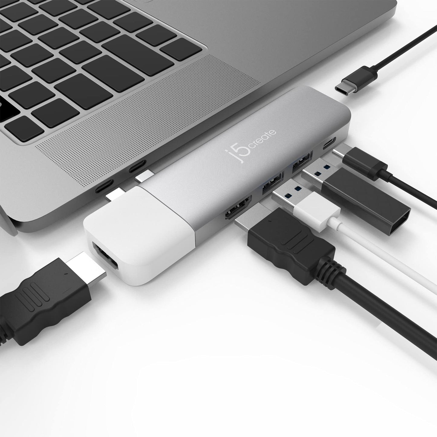 
j5create ULTRADRIVE Kit USB-C™ Dual-Display Modular Dock 8 in 1 (JCD387)