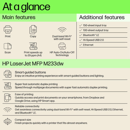 HP LaserJet MFP M233dw