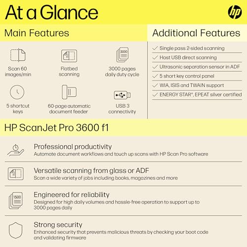 
HP ScanJet Pro 3600 F1