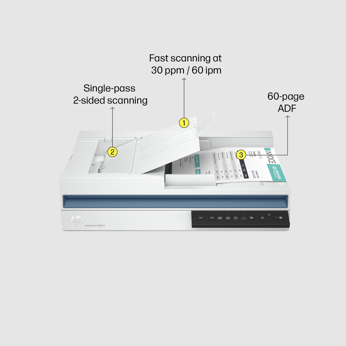 
HP ScanJet Pro 2600 F1