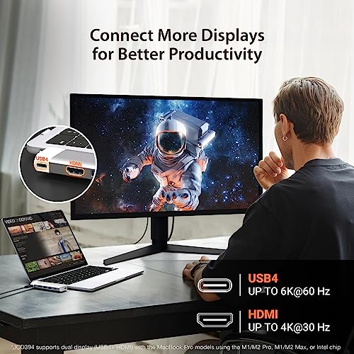 
j5create USB-C 6K Premium Hub (JCD394)