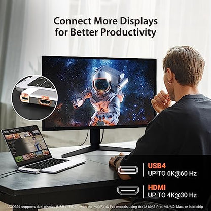 j5create USB-C 6K Premium Hub (JCD394)