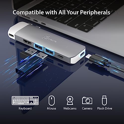
j5create USB-C 6K Premium Hub (JCD394)