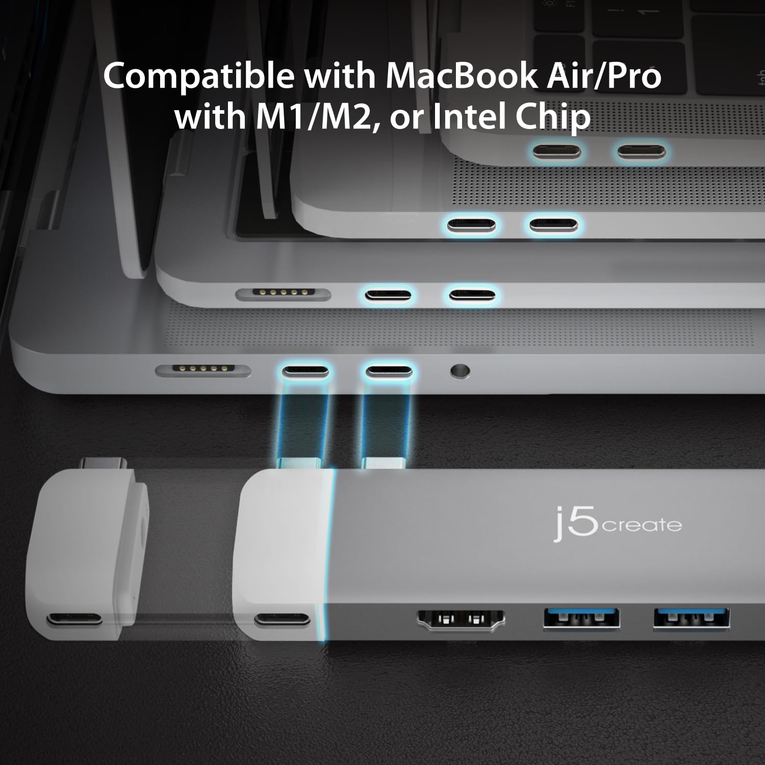 
j5create USB-C 6K Premium Hub (JCD394)