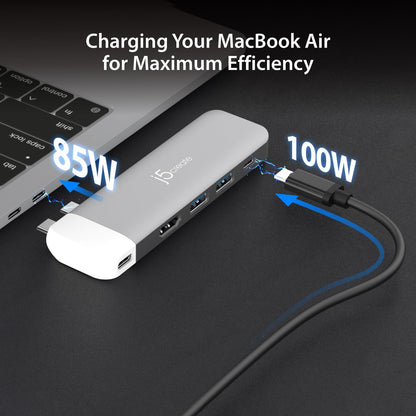 j5create USB-C 6K Premium Hub (JCD394)