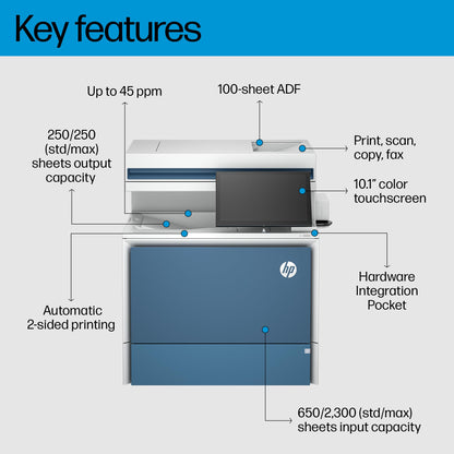 HP Color LaserJet Enterprise Flow MFP 5800zf