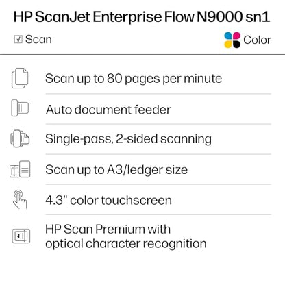 HP ScanJet Enterprise Flow N9000 Sn1