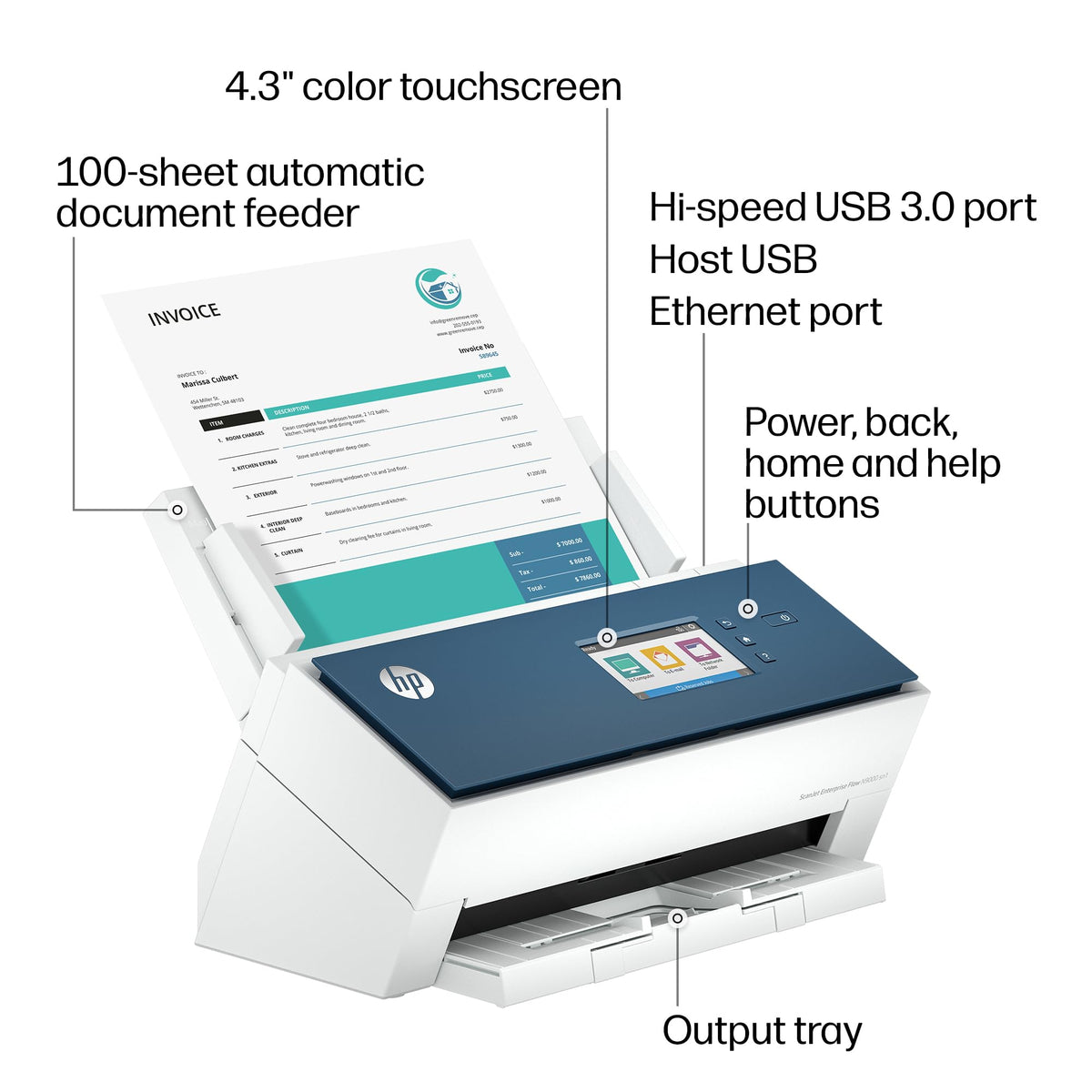
HP ScanJet Enterprise Flow N9000 Sn1