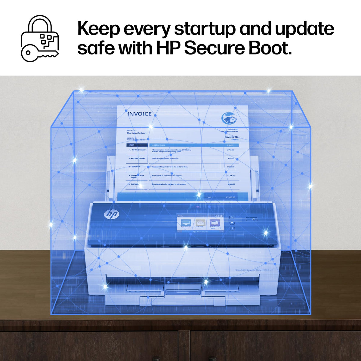 
HP ScanJet Enterprise Flow N9000 Sn1