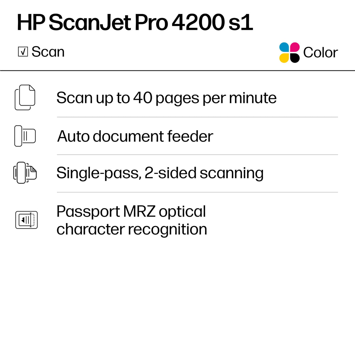 
HP ScanJet Pro 4200 S1