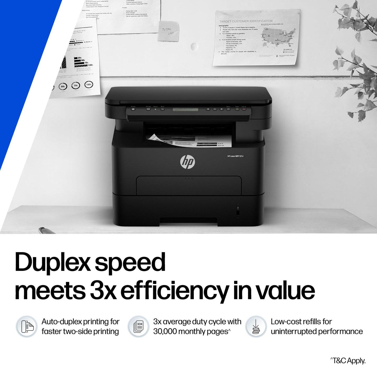 
HP LaserJet MFP 323d