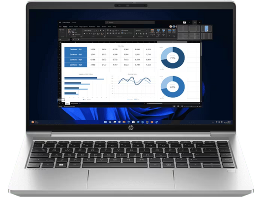 
HP ProBook 440 G10 (BJ3T7AT) Intel Core i5-1334U, 8GB RAM, 512GB SSD, 14" Display, DOS, 1 yrs