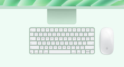 Apple iMac 24-inch M4 10-Core, 24GB RAM, 512GB SSD - Green (MD2Q4HN/A)