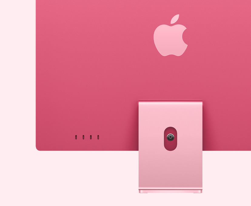 Apple iMac 24-inch M4 10-Core, 16GB RAM, 256GB SSD - Pink (MWV43HN/A)