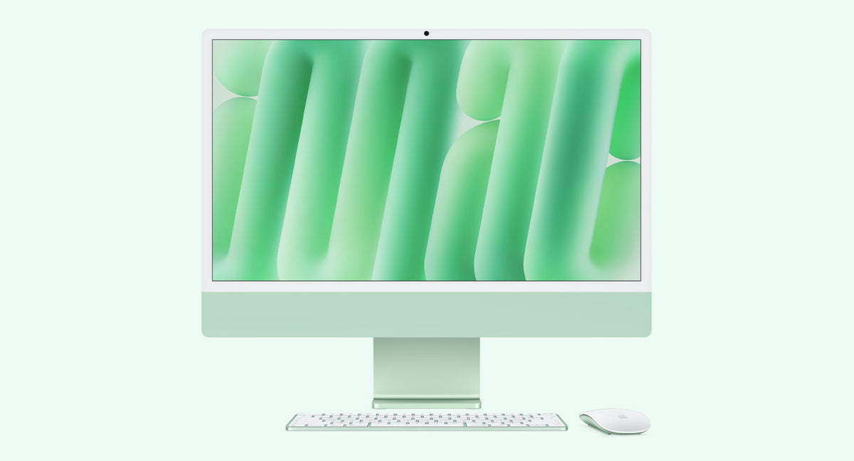 
Apple iMac 24-inch M4 10-Core, 24GB RAM, 512GB SSD - Green (MD2Q4HN/A)