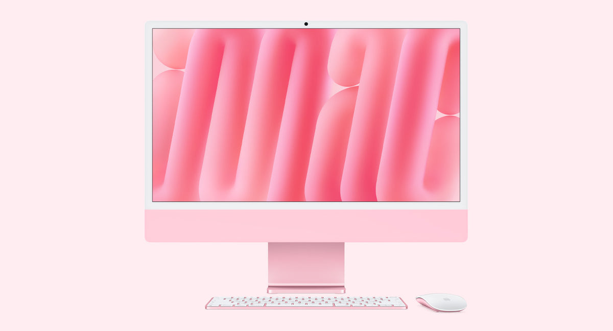 Apple iMac 24-inch M4 10-Core, 24GB RAM, 512GB SSD - Pink (MD2U4HN/A)