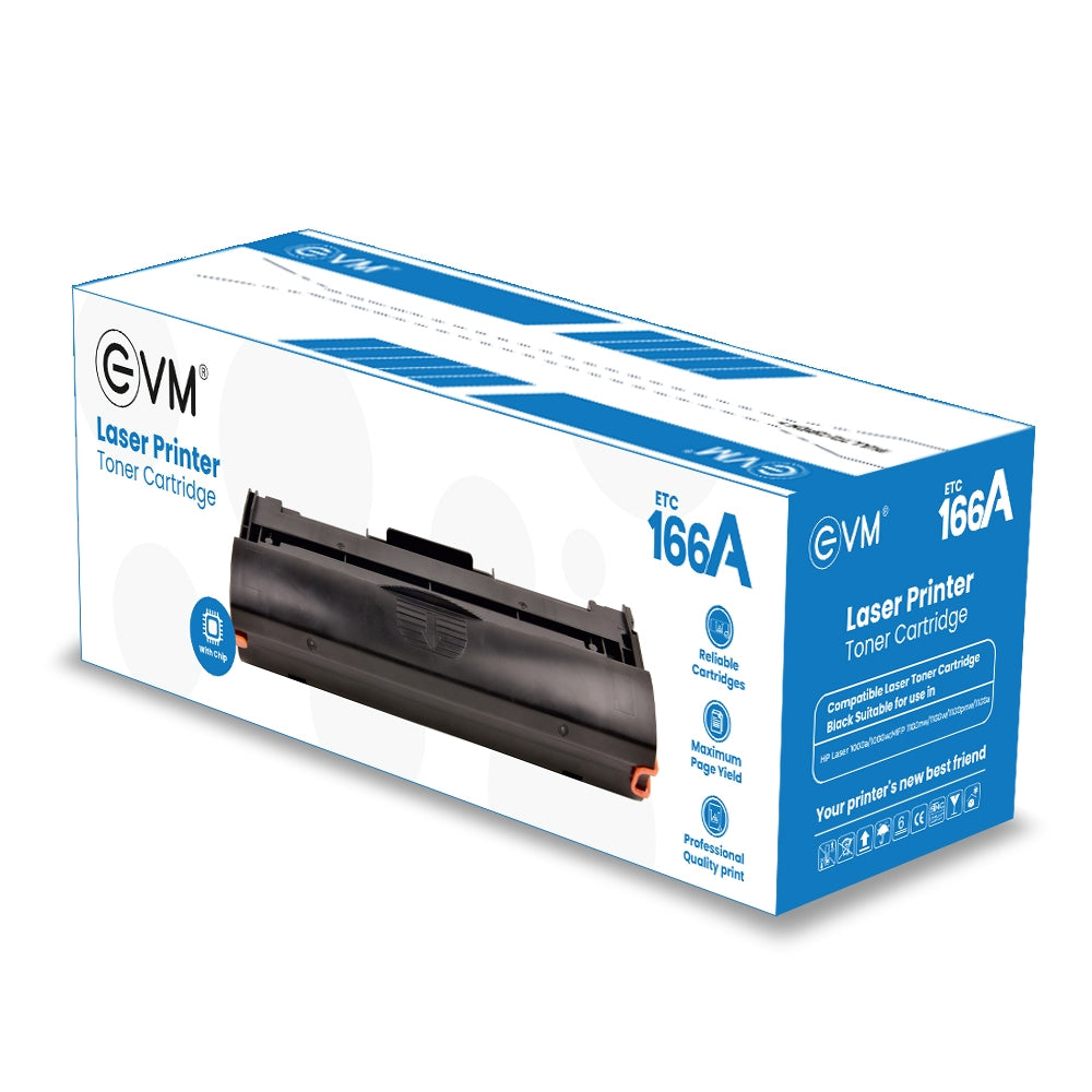 
EVM Laser Printer Toner Cartridge EVM Etc 166A