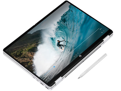HP OmniBook 5 Flip 14-fp0790TU - Core i5-1334U (2C+8C), 16GB LPDDR5 5200 on-board, 1TB, Glacier Silver