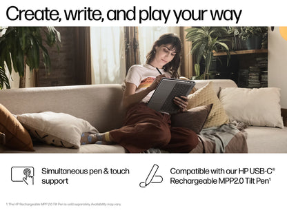 HP OmniBook 5 Flip 14-fp0990TU - Core 5-120U (10C), 16GB LPDDR5 5200 on-board, 1 TB, Glacier Silver