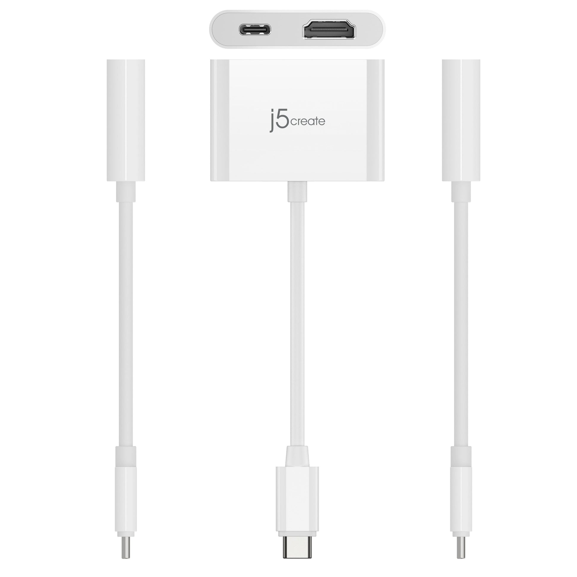 
j5create USB-C® to 4K HDMI™ Adapter with Power Delivery (JCA152)