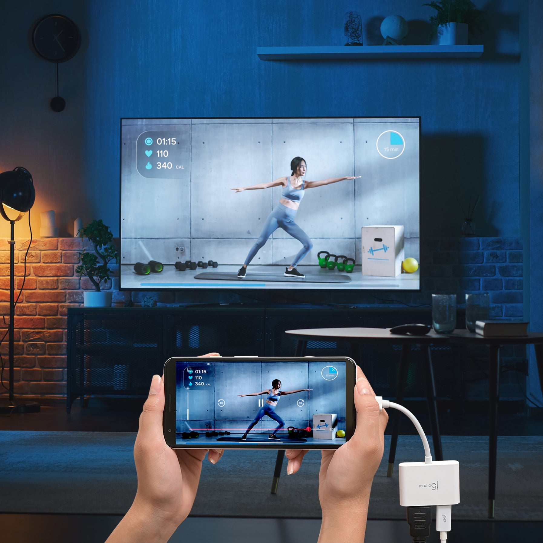 
j5create USB-C® to 4K HDMI™ Adapter with Power Delivery (JCA152)